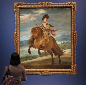 ディエゴ・ベラスケス《王太子バルタサール・カルロス騎馬像》
